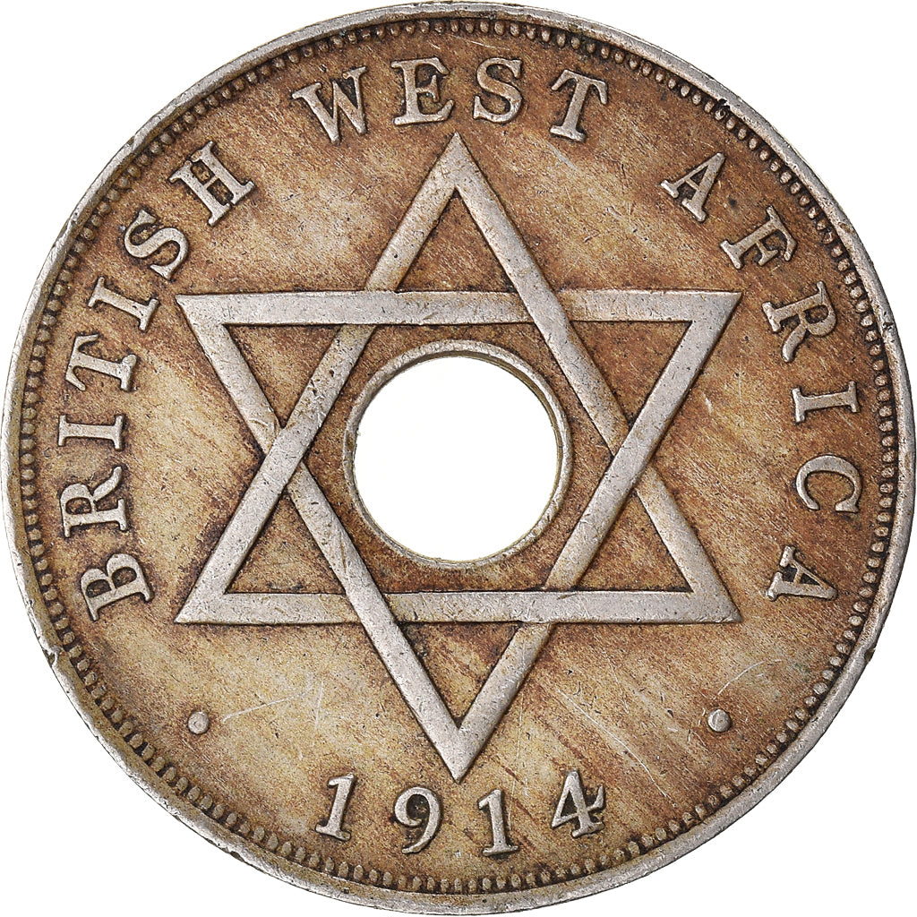 Coin, BRITISH WEST AFRICA, Penny, 1914