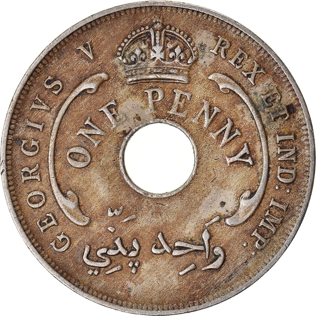 Coin, BRITISH WEST AFRICA, Penny, 1914