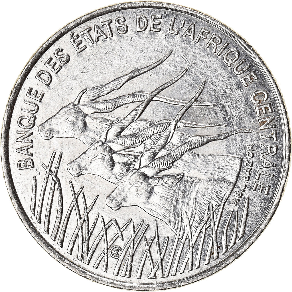 Münze, Zentralafrikanische Staaten, 100 Francs, 2003