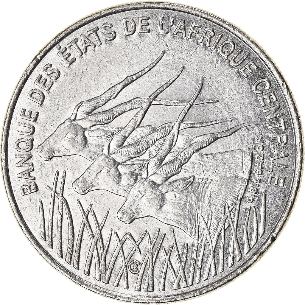 Coin, Central African States, 100 Francs, 2003
