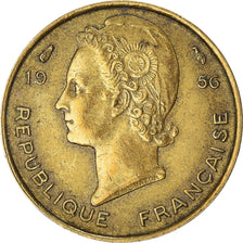 Coin, French West Africa, 5 Francs, 1956