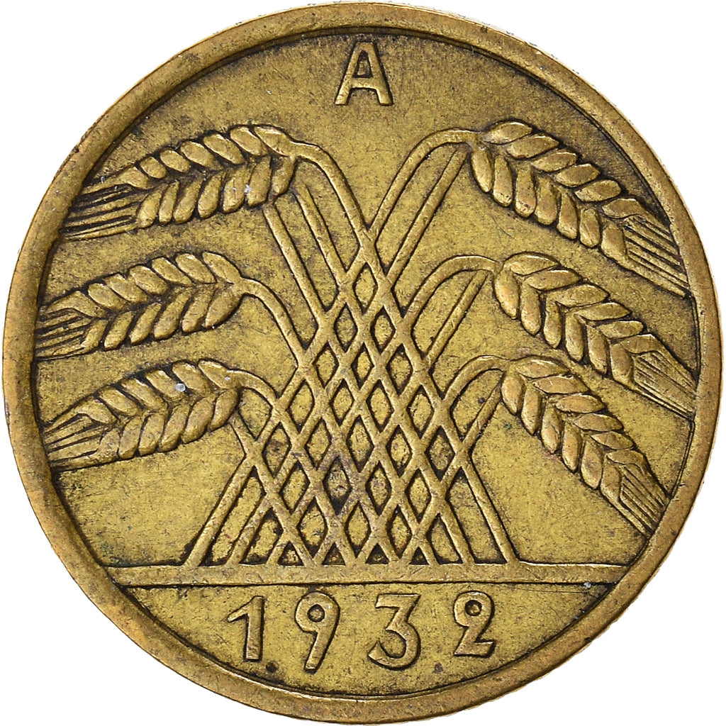 Moneta, Niemcy, 10 Reichspfennig, 1932