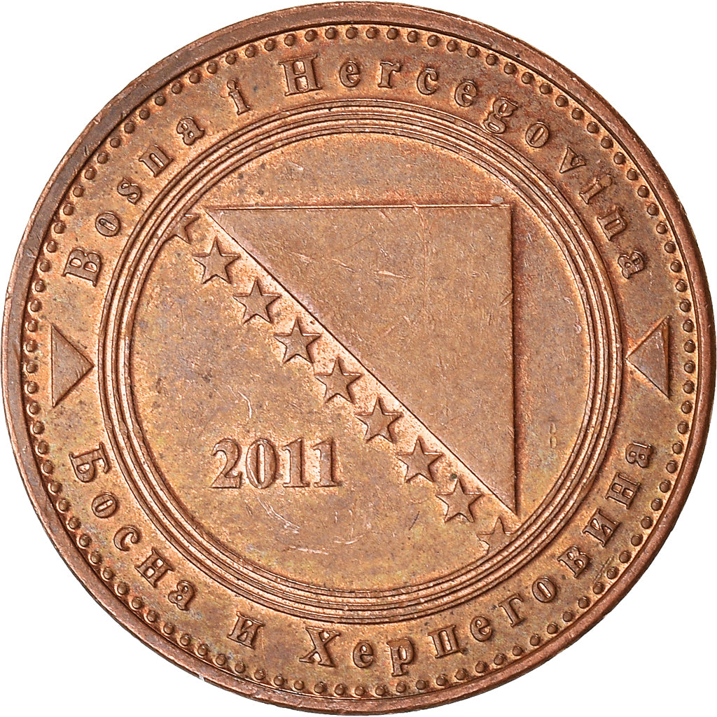Coin, BOSNIA-HERZEGOVINA, 10 Feninga, 2011
