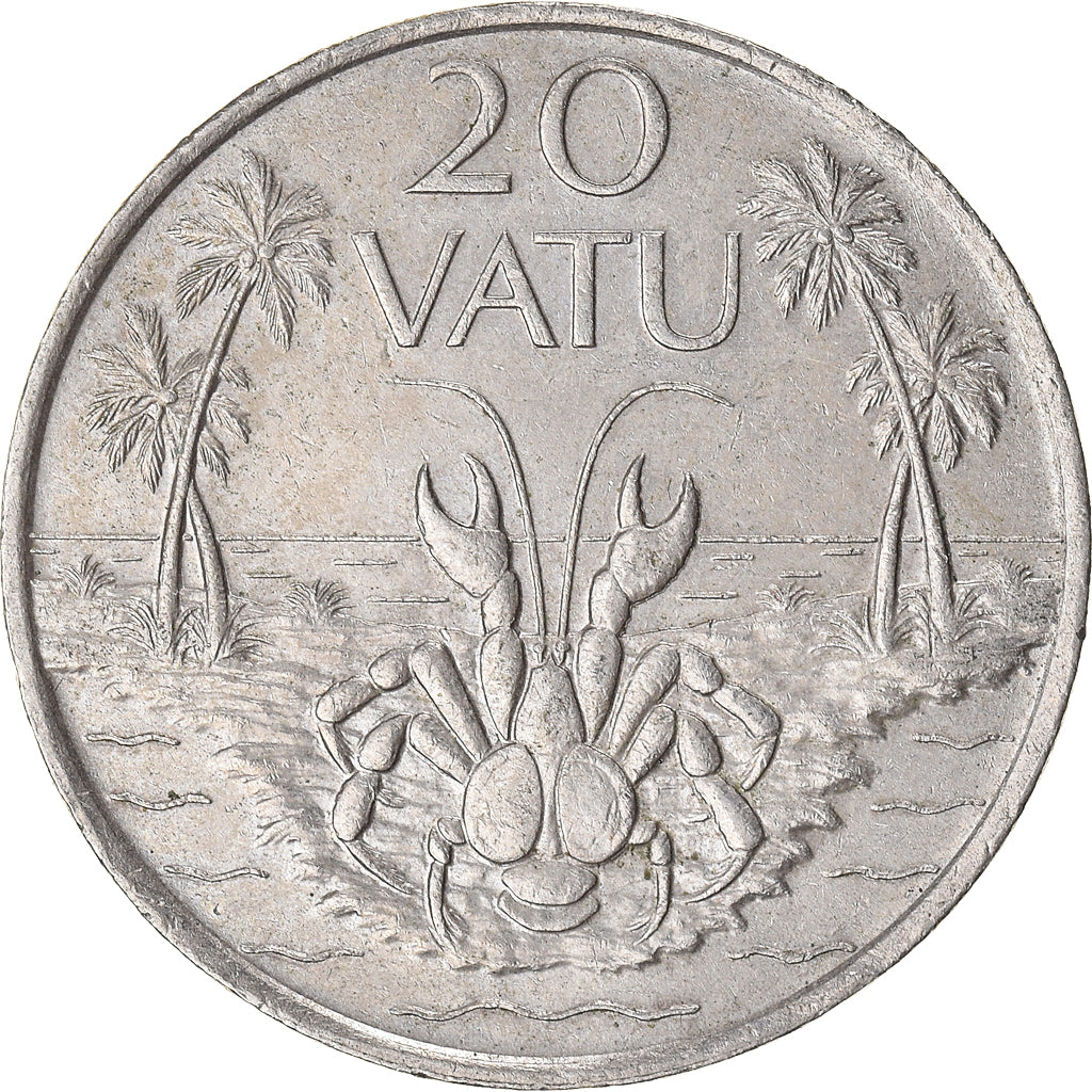 Coin, Vanuatu, 20 Vatu, 1983
