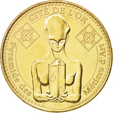Frankreich, Tourist Token, 18/ Cité de l'or - Pyramide, 2013, Monnaie de Paris