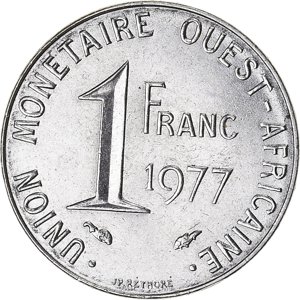 Coin, West African States, Franc, 1977