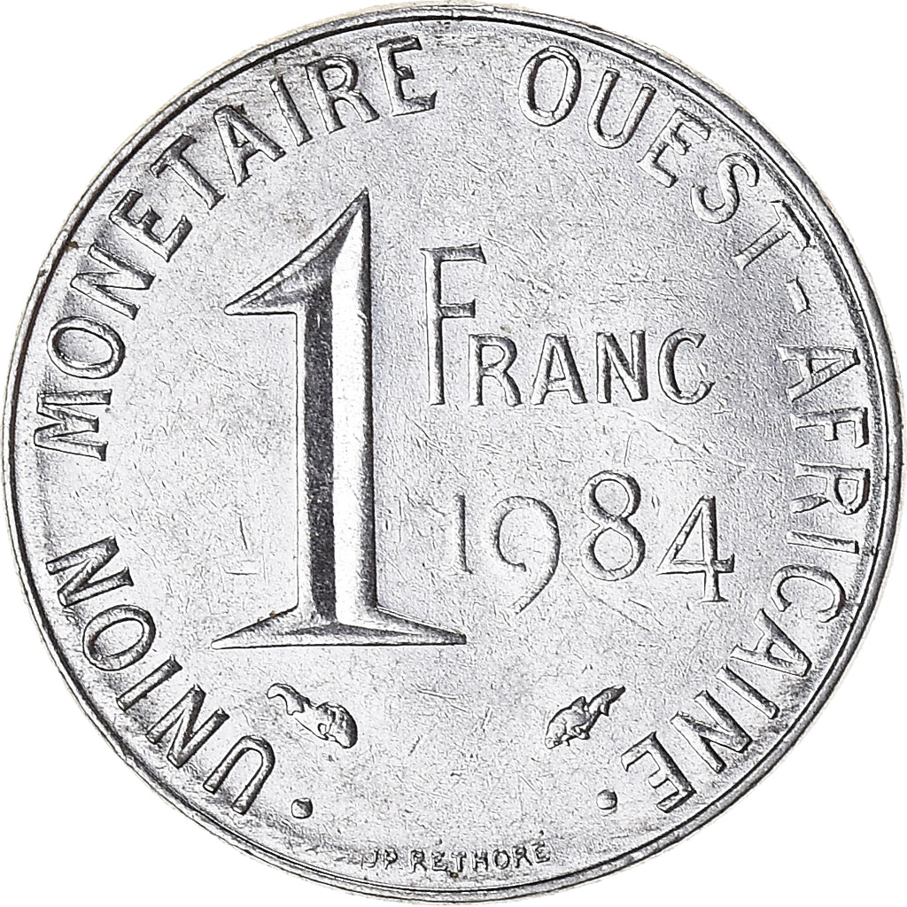 Moneda, África del Oeste, Franc, 1984