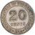 Monnaie, Malaisie, 20 Cents, 1948