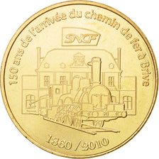 Francia, Token, Tourist Token, 19/ Chemin de Fer à Brive, 2010, Monnaie de P...