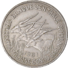 Münze, Zentralafrikanische Staaten, 50 Francs, 1961