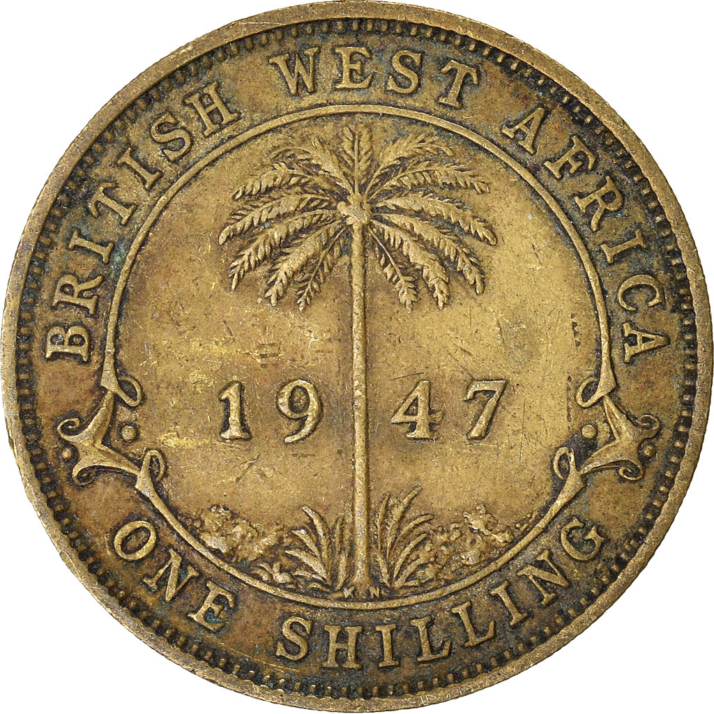 Münze, BRITISH WEST AFRICA, Shilling, 1947