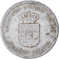 Coin, Belgian Congo, 50 Centimes, 1955