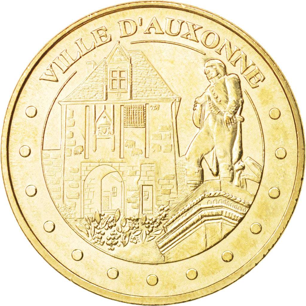 France, Token, Tourist Token, 21/ Ville d'Auxonne, 2011, Monnaie de Paris