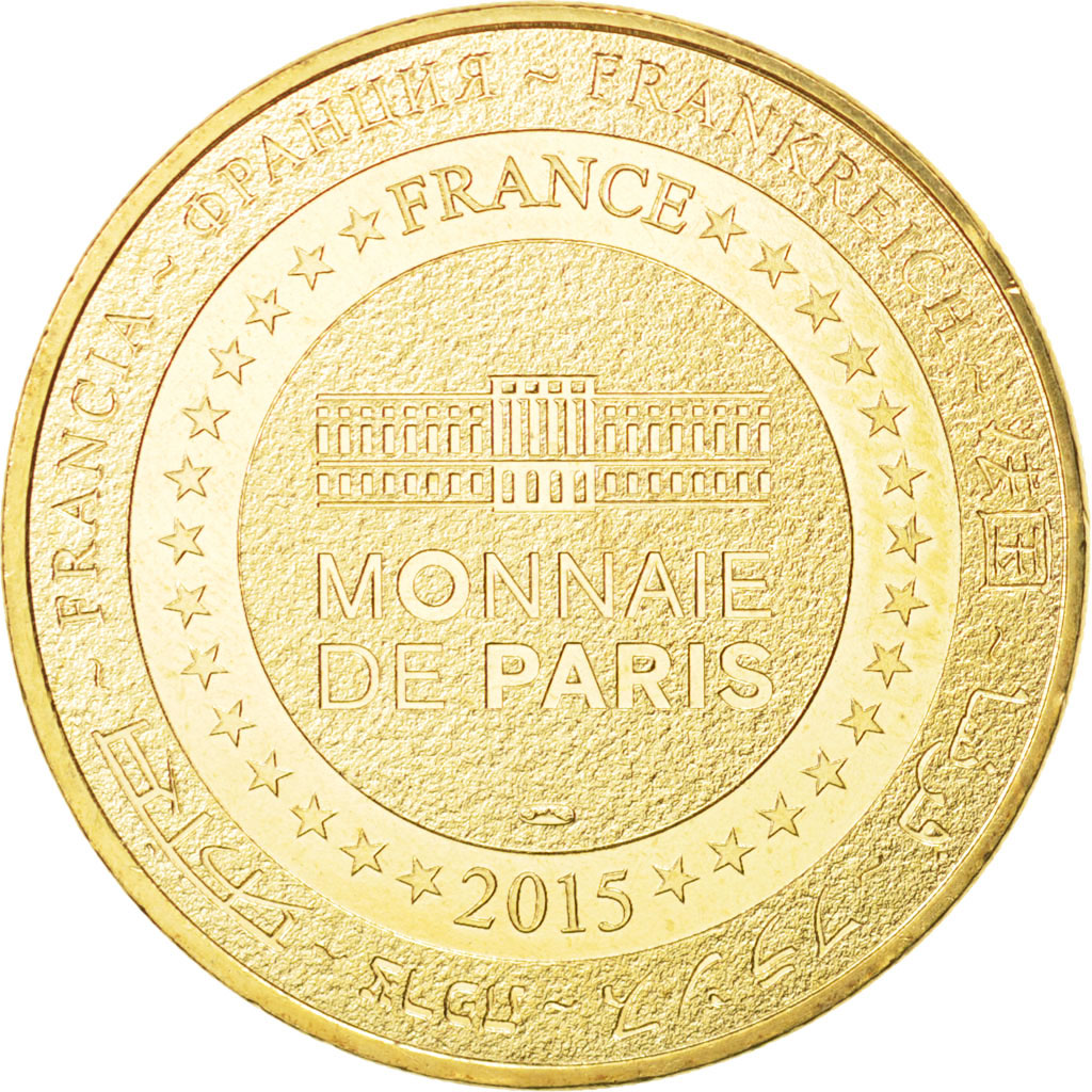France, Jeton, Tourist Token, 21/ Hospices de Beaune, 2015, Monnaie de Paris