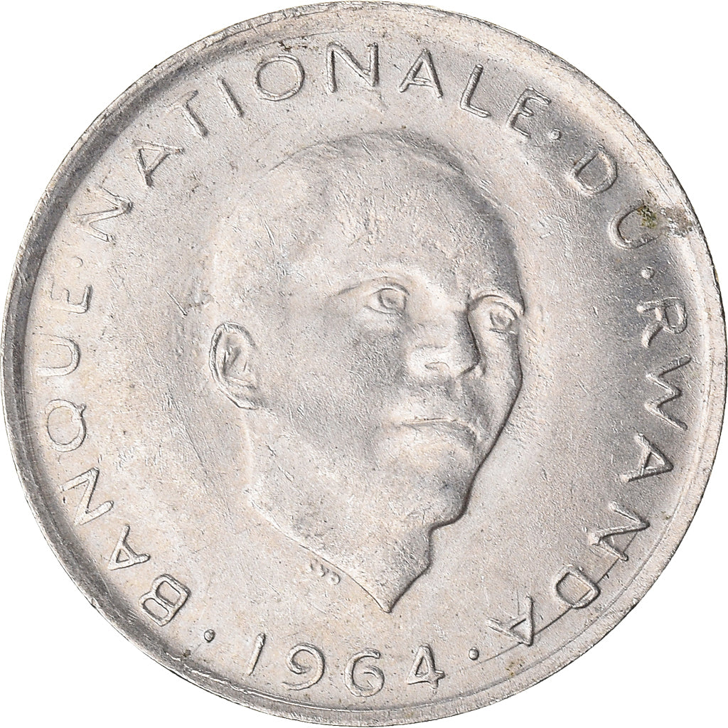 Munten, Rwanda, Franc, 1964