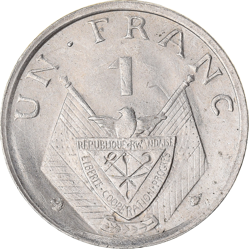 Munten, Rwanda, Franc, 1964
