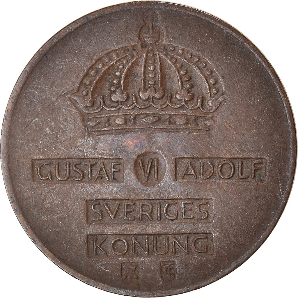 Münze, Schweden, 2 Öre, 1954