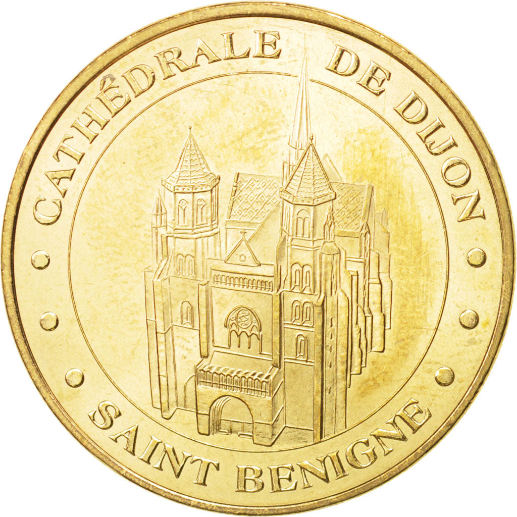 Francia, Token, Tourist Token, 21/ Cathédrale de Dijon, 2009, Monnaie de Par...