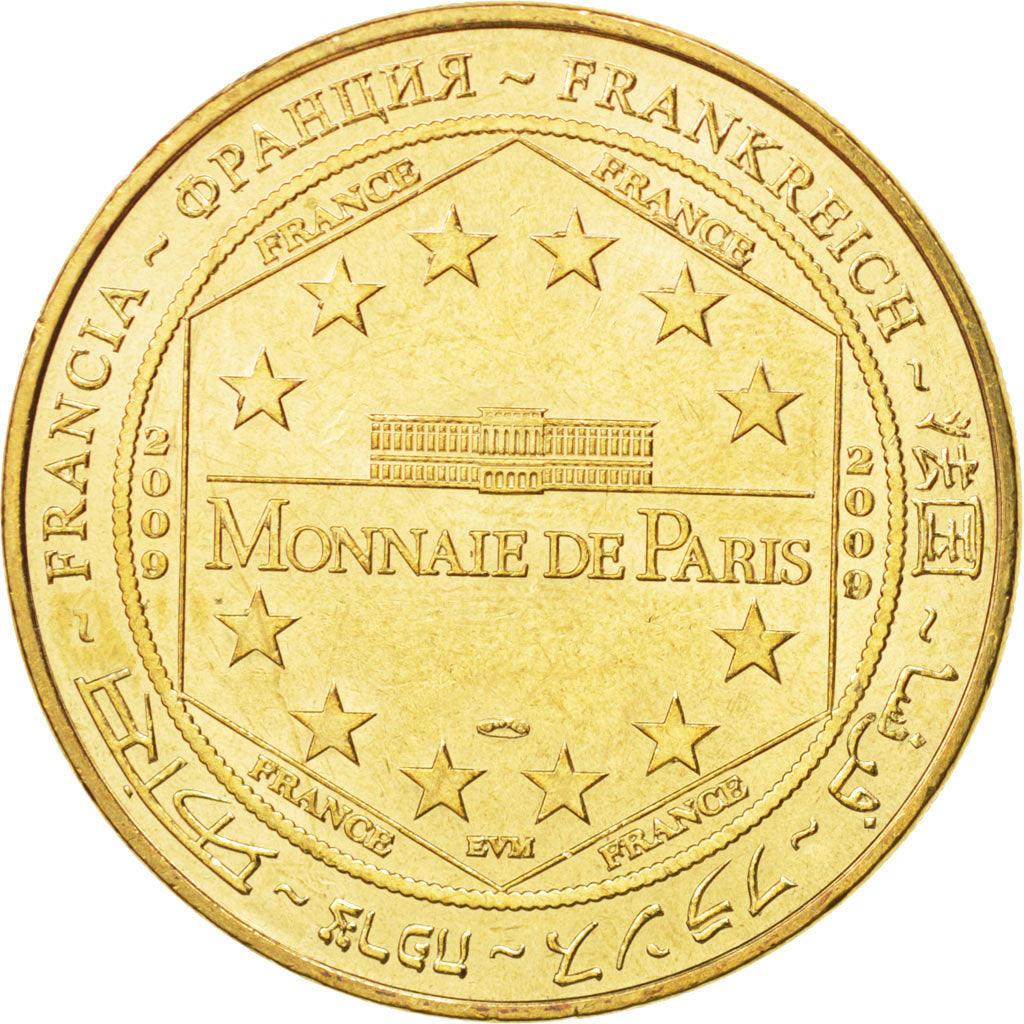 Francia, Token, Tourist Token, 21/ Cathédrale de Dijon, 2009, Monnaie de Par...