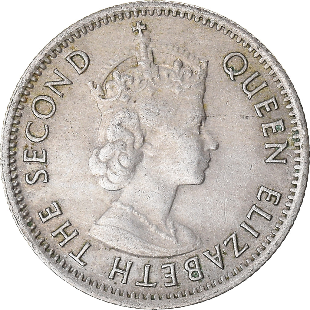Monnaie, Malaisie et Bornéo britannique, 5 Cents, 1961