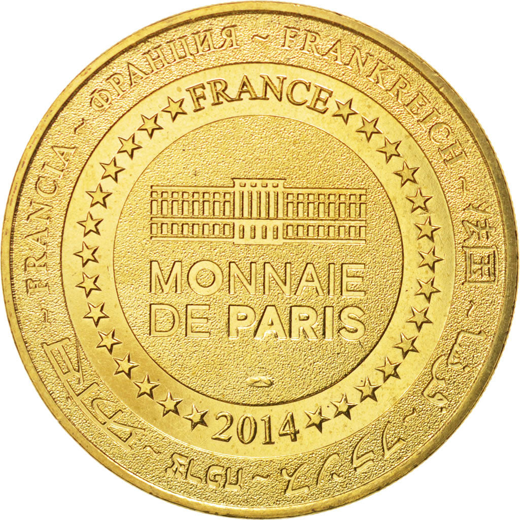 France, Token, Tourist Token, 21/ Basilique Saint-Andoche - Saulieu, 2014