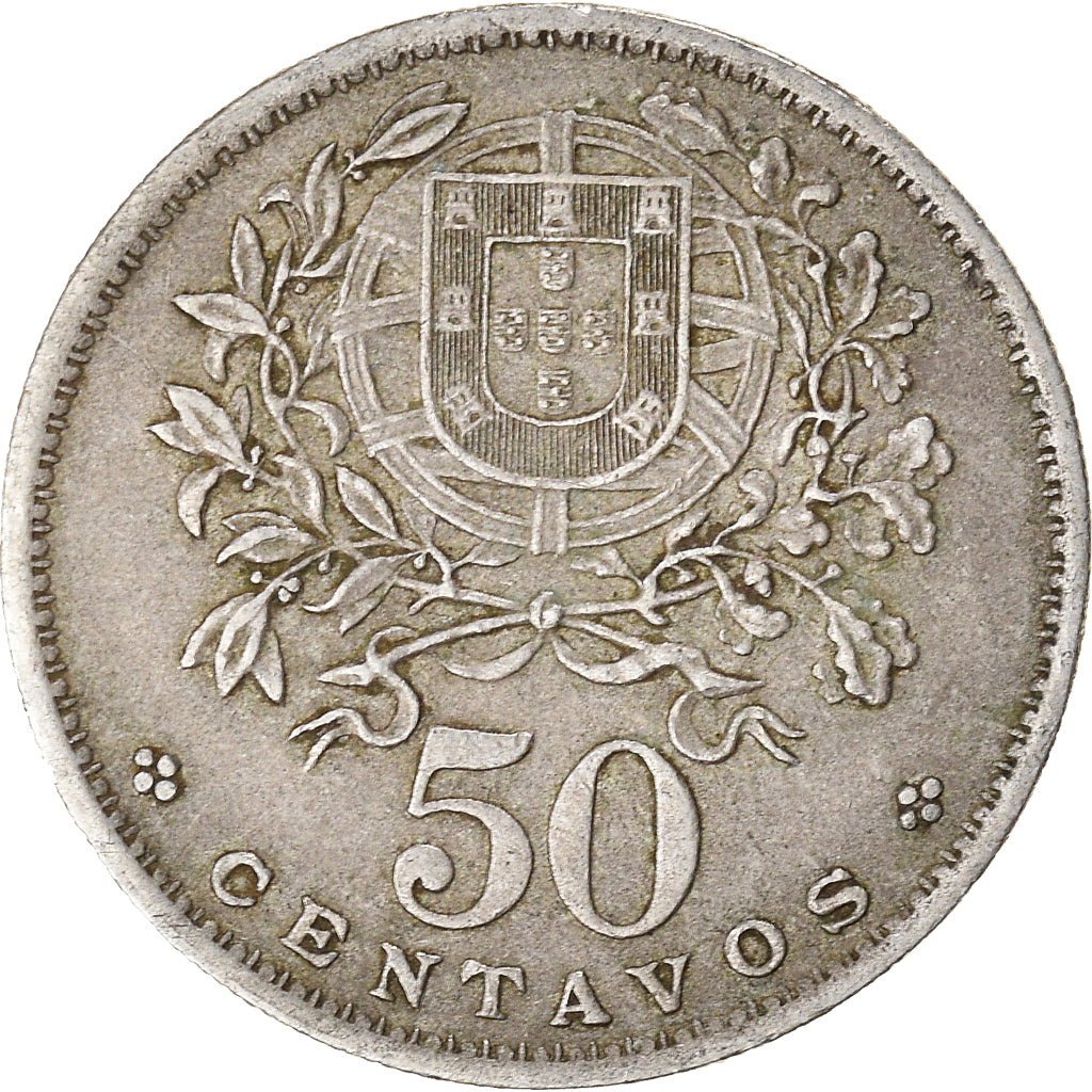 Moneda, Portugal, 50 Centavos, 1956