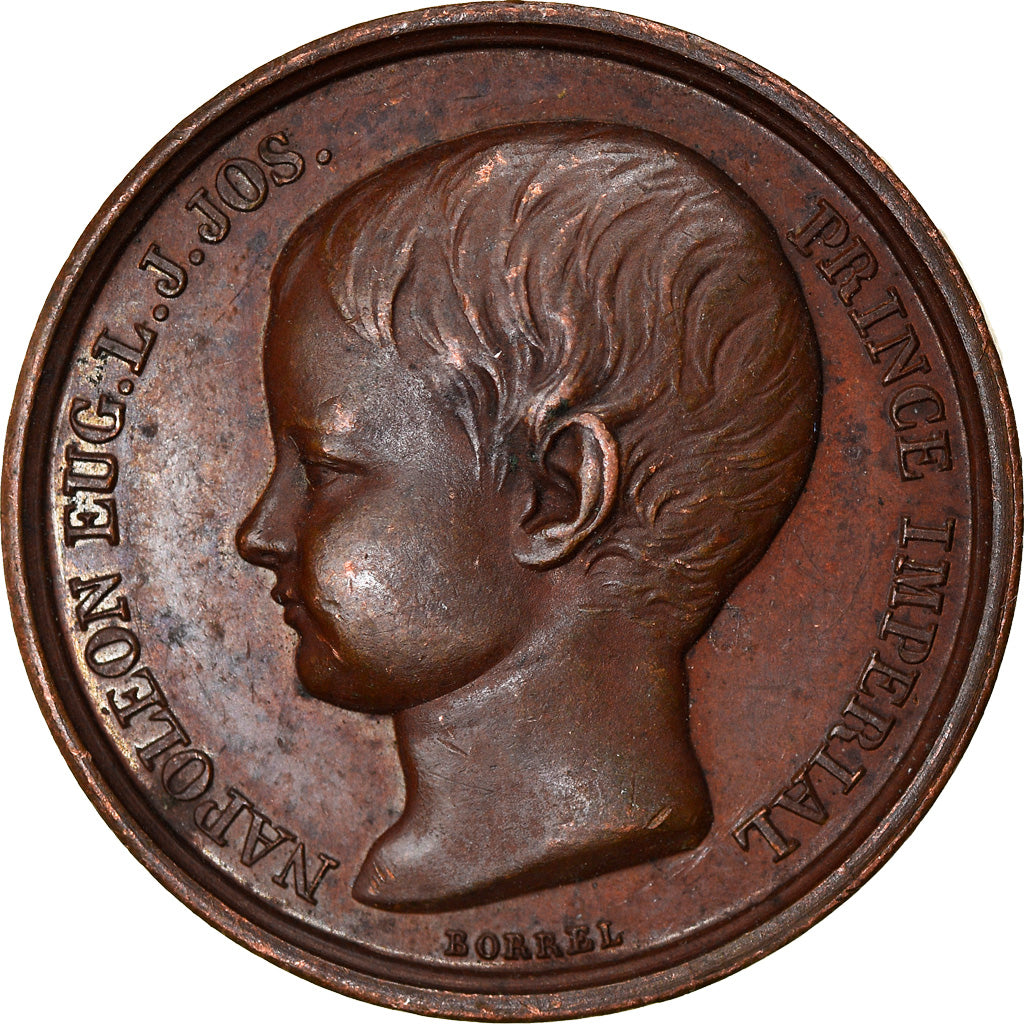Frankrijk, Token, Second Empire, Naissance de Napoléon Eugène Louis, Prince