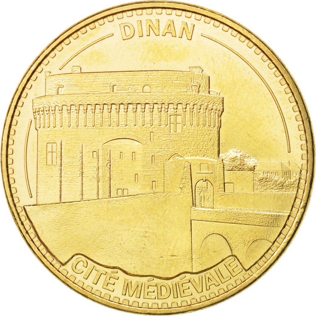 France, Jeton, Tourist Token, 22/ Cité Médiévale - Dinan, 2013, Monnaie de
