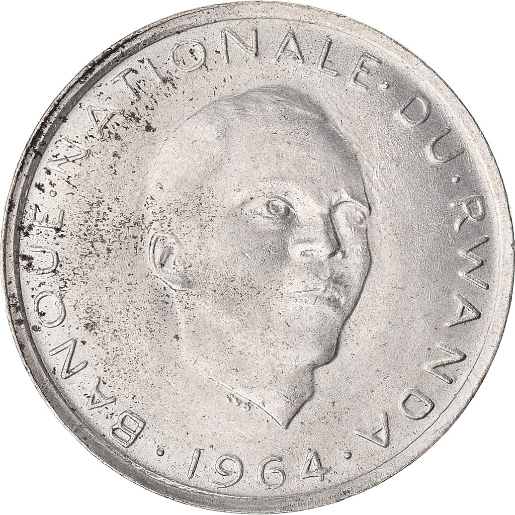 Moneda, Ruanda, Franc, 1964