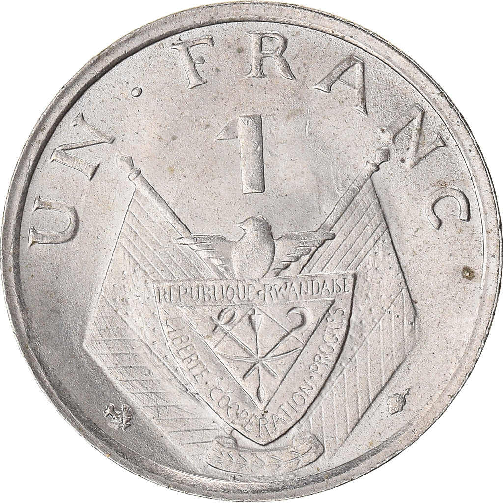 Moneda, Ruanda, Franc, 1964