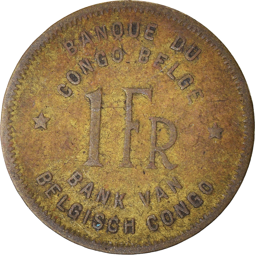 Munten, Belgisch Congo, Franc, 1944