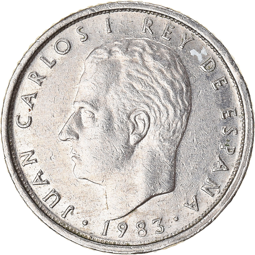 Moeda, Espanha, 10 Pesetas, 1983