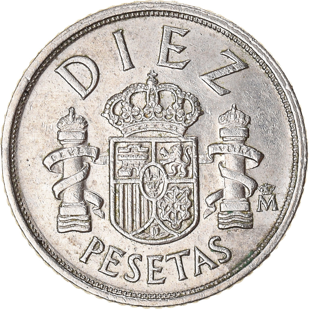 Moeda, Espanha, 10 Pesetas, 1983