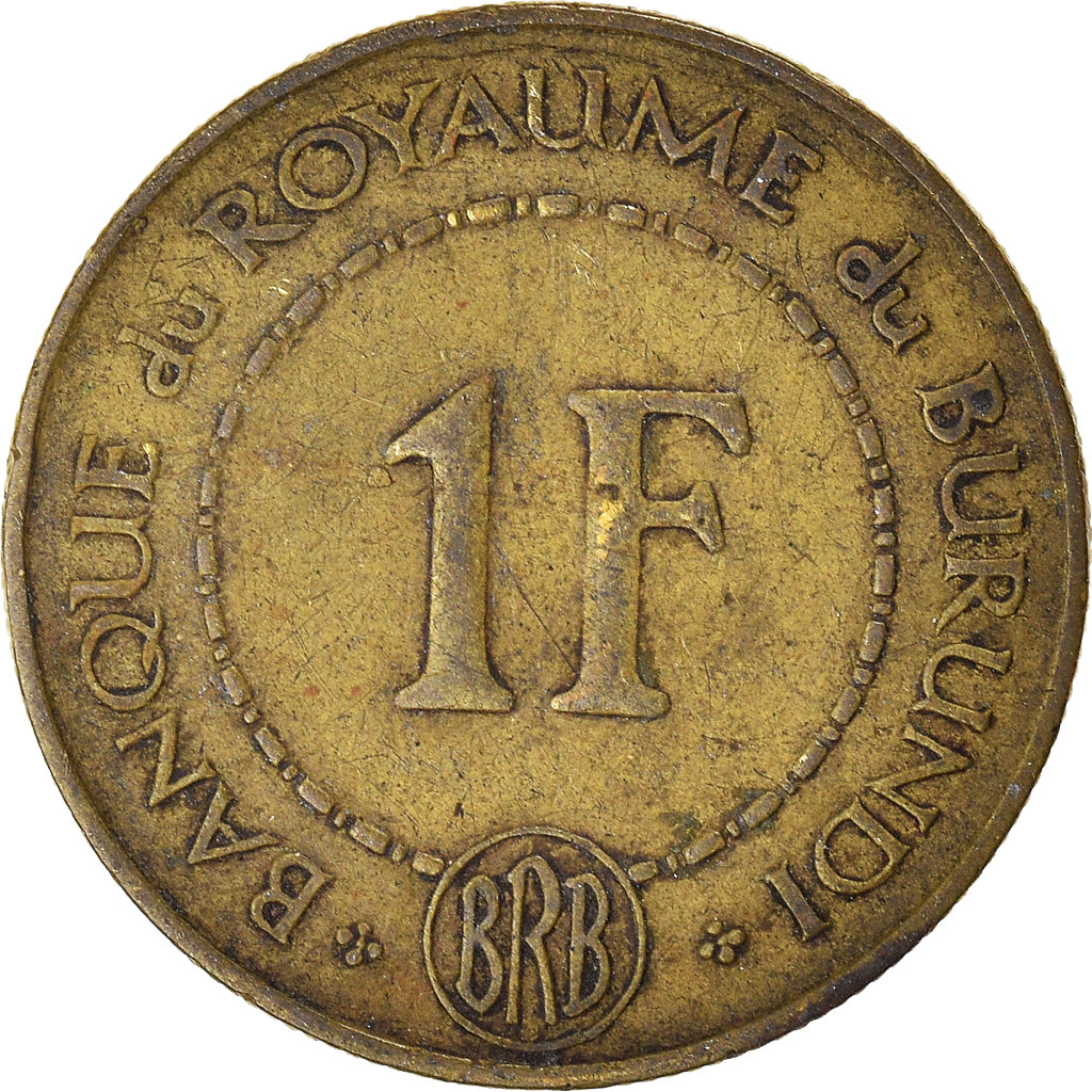 Monnaie, Burundi, Franc, 1965