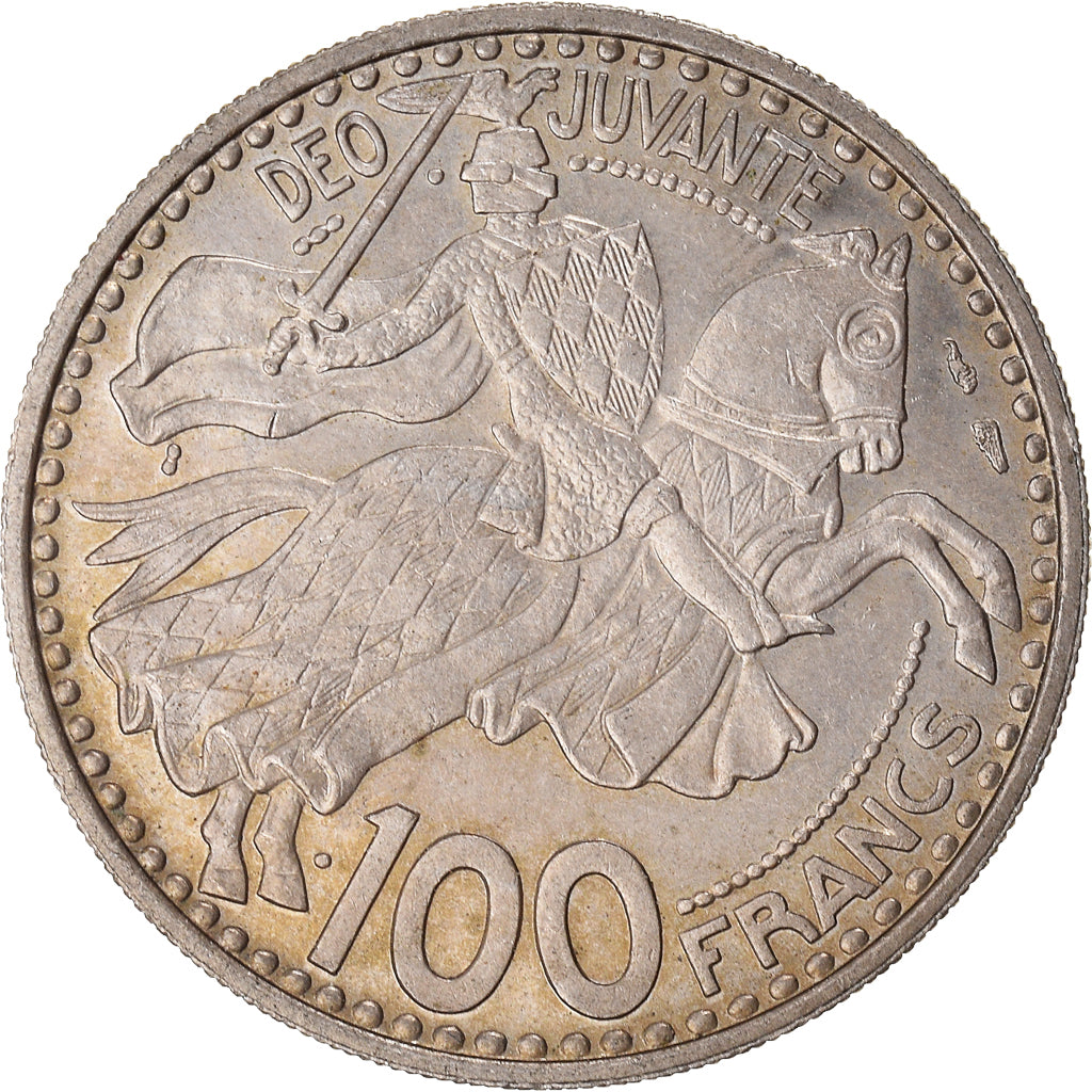 Münze, Monaco, 100 Francs, 1950