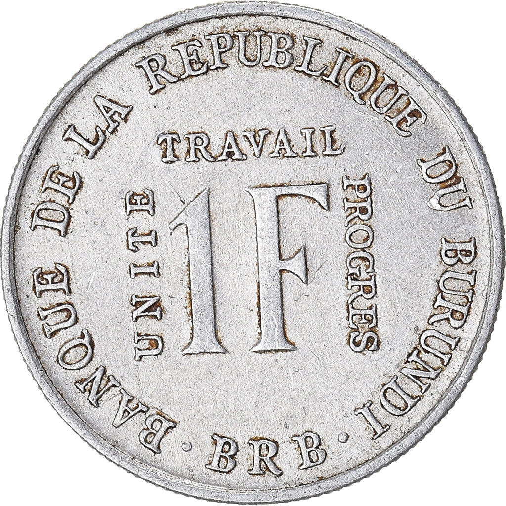 Moneda, Burundi, Franc, 1970