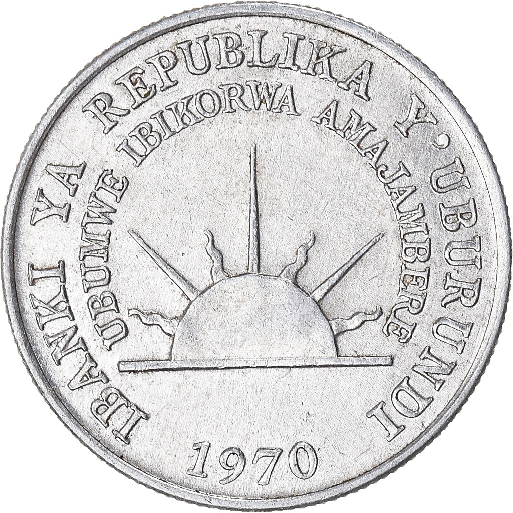 Munten, Burundi, Franc, 1970