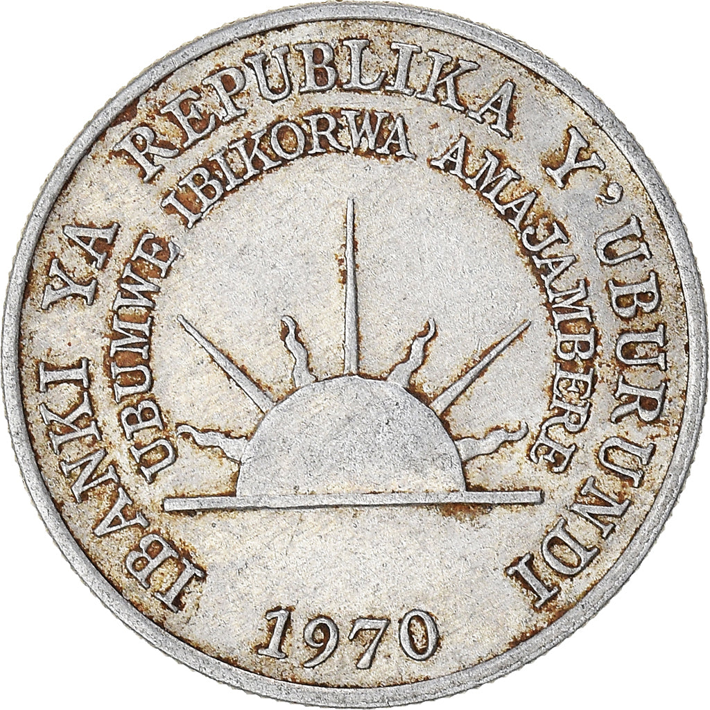 Münze, Burundi, Franc, 1970