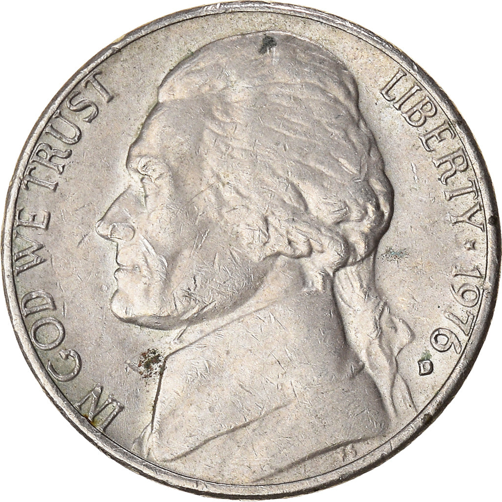 Moneta, USA, 5 Cents, 1976