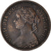 Coin, Great Britain, Farthing, 1875