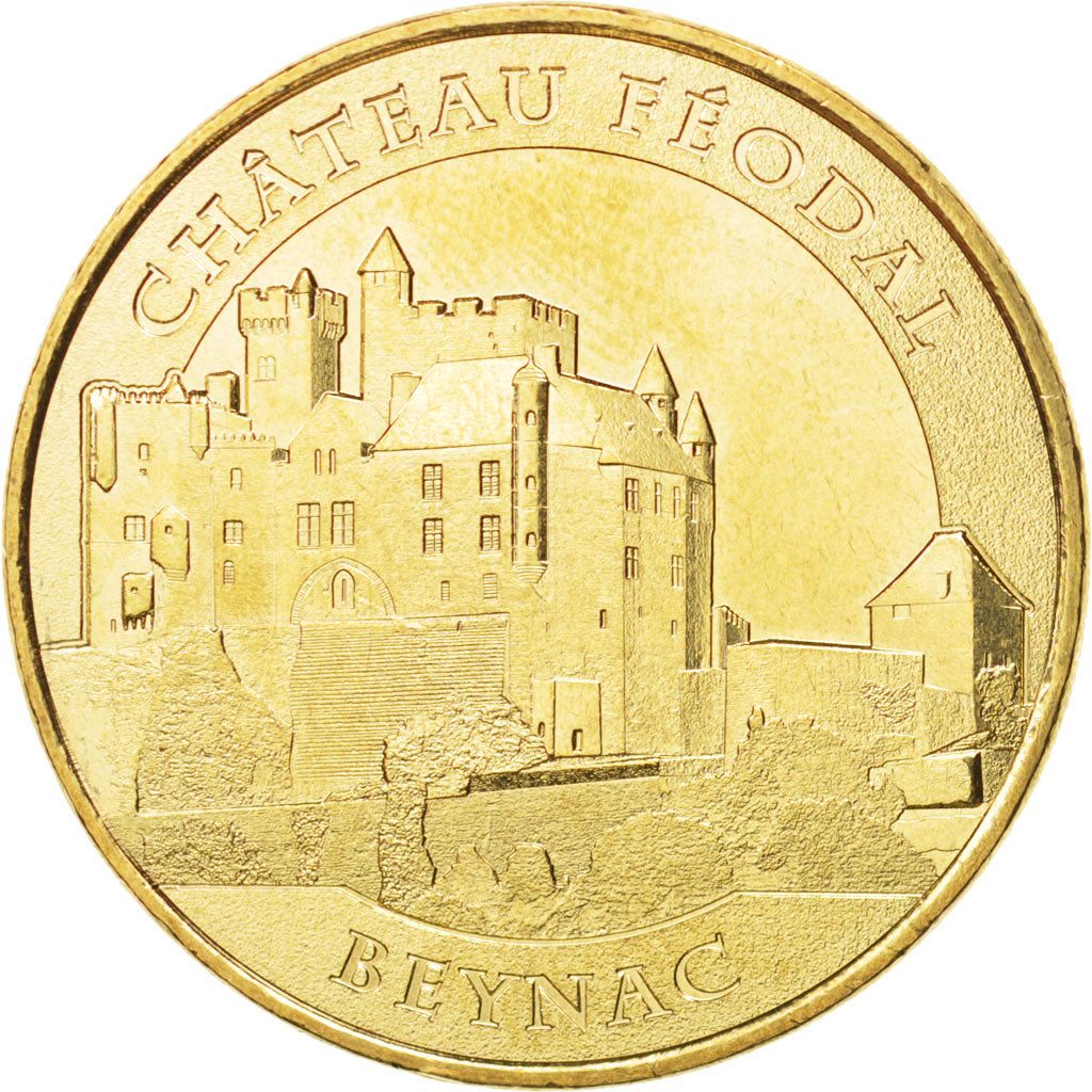 Francia, Token, Tourist Token, 24/ Château Féodal de Beynac, 2012, Monnaie de