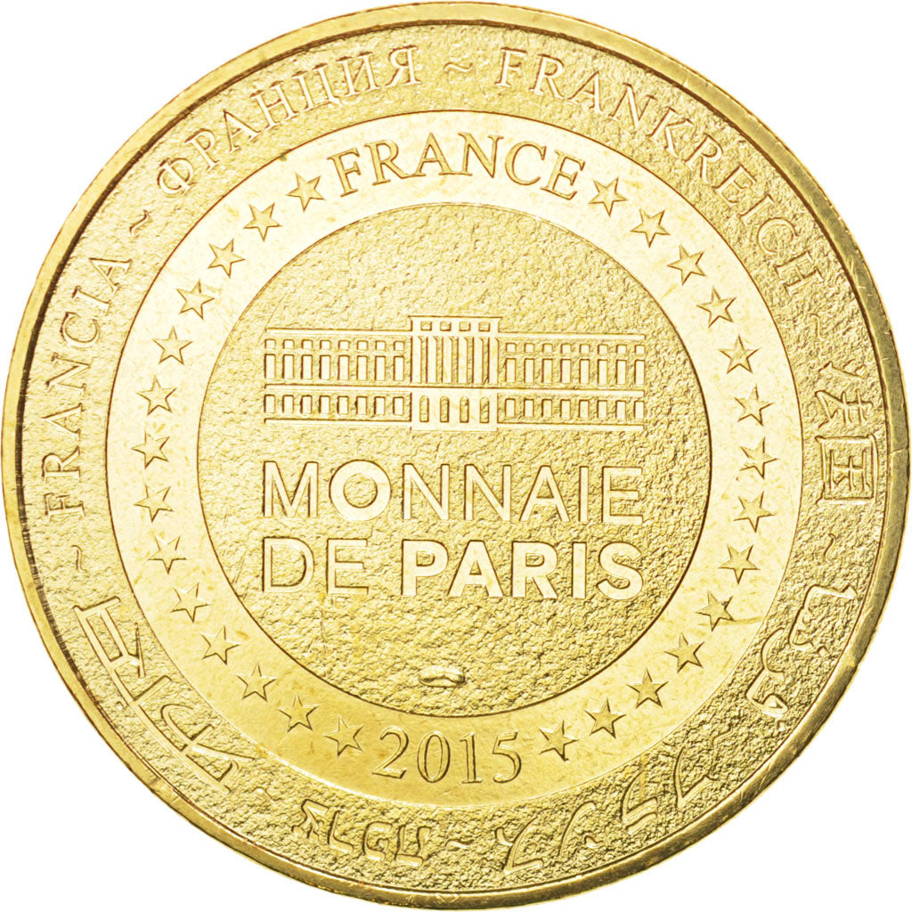 Francia, Token, Tourist Token, 24/ Château de Biron, 2015, Monnaie de Paris