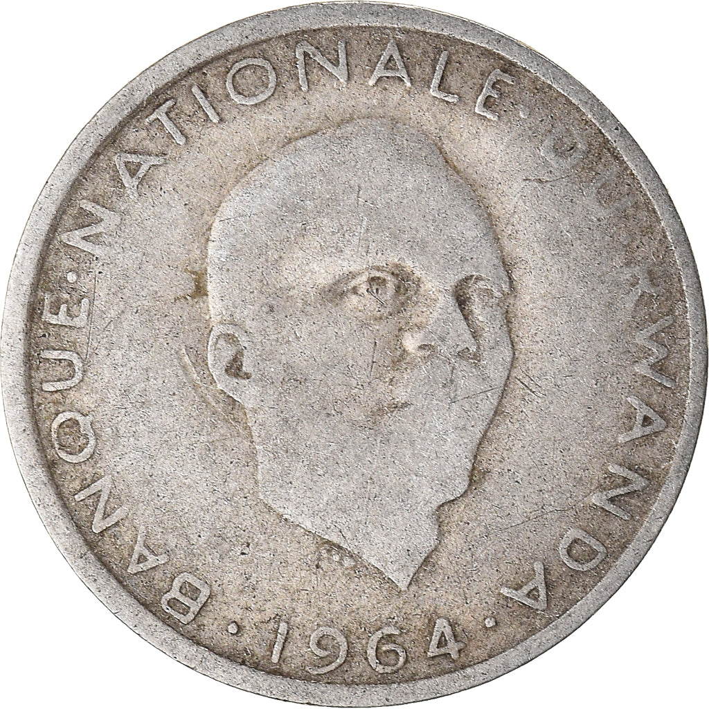 Coin, Rwanda, Franc, 1964