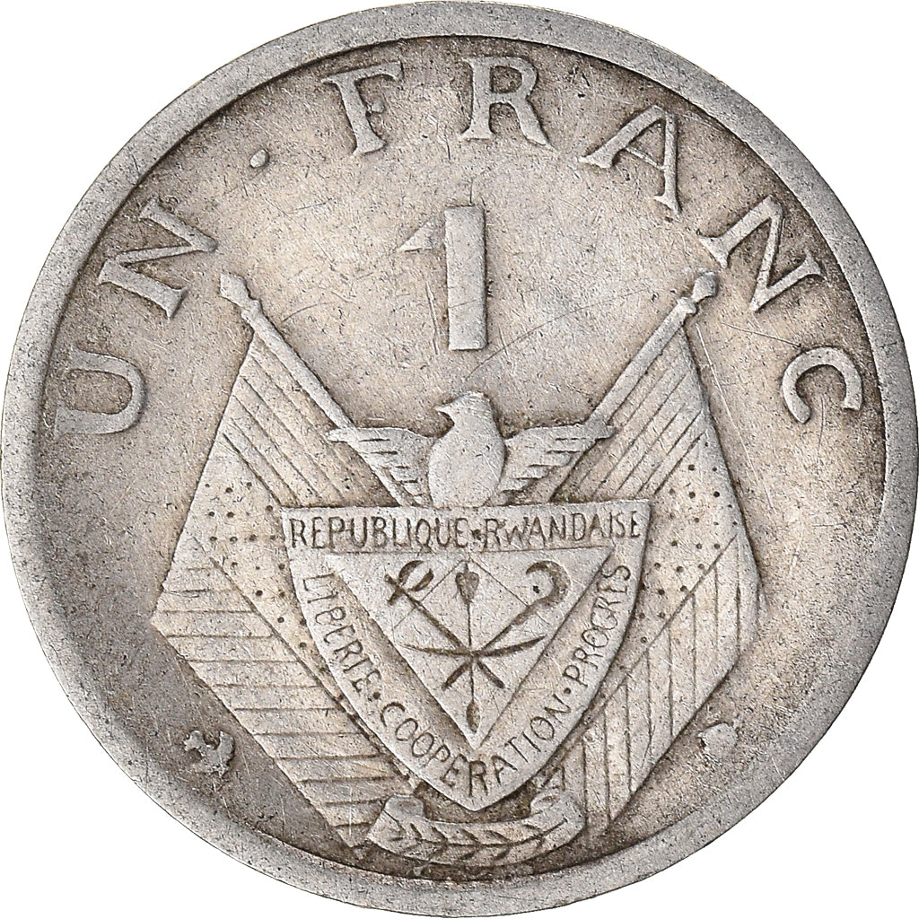 Coin, Rwanda, Franc, 1964