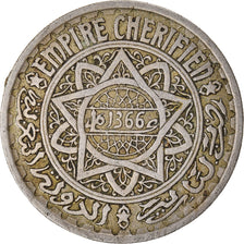 Moneta, Marocco, 20 Francs, 1366