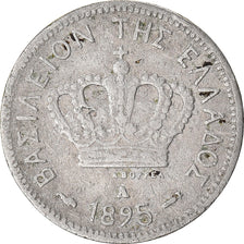 Moeda, Grécia, 5 Lepta, 1895