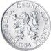 Coin, Czechoslovakia, 3 Halere, 1954