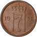 Münze, Norwegen, Ore, 1957