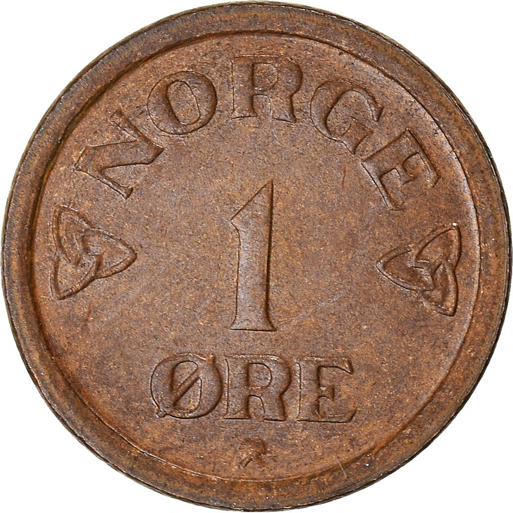 Münze, Norwegen, Ore, 1957