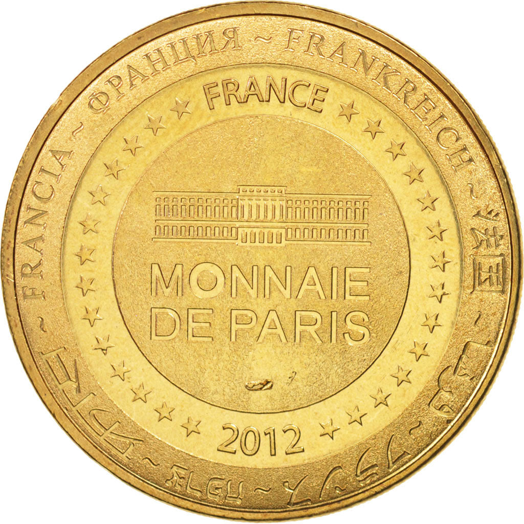 Francia, Token, Tourist Token, 24/ Lascaux - La Frise des Cerfs, 2012, Monnai...